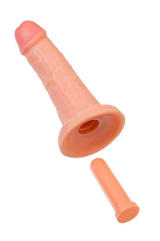 Toyfa Realistic dildo kalibras 18/4, PVC, minkštimas, ilgis 18cm, skersmuo 4cm