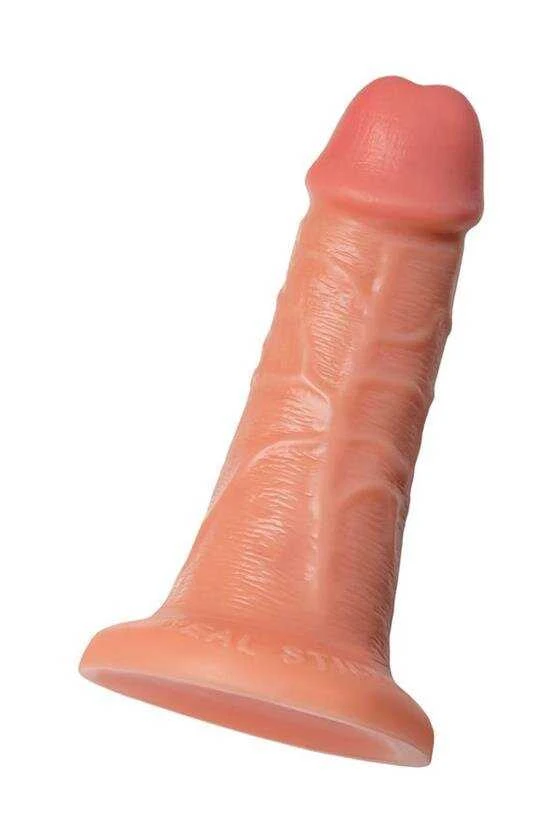 Toyfa Realistic dildo kalibras 18/5, PVC, minkštimas, ilgis 18 cm, skersmuo 5 cm