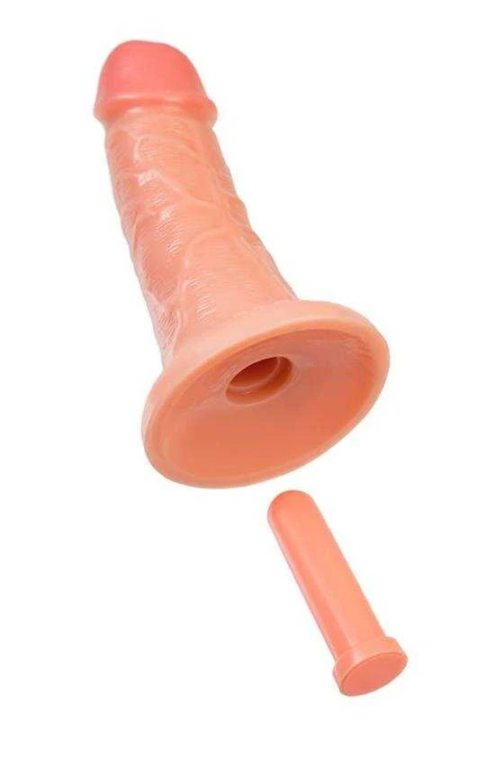 Toyfa Realistic dildo kalibras 18/6, PVC, minkštimas, ilgis 18 cm, skersmuo 6 cm