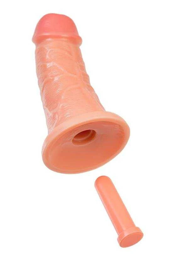 Toyfa Realistic dildo kalibras 20/6, PVC, minkštimas, ilgis 20 cm, skersmuo 6 cm