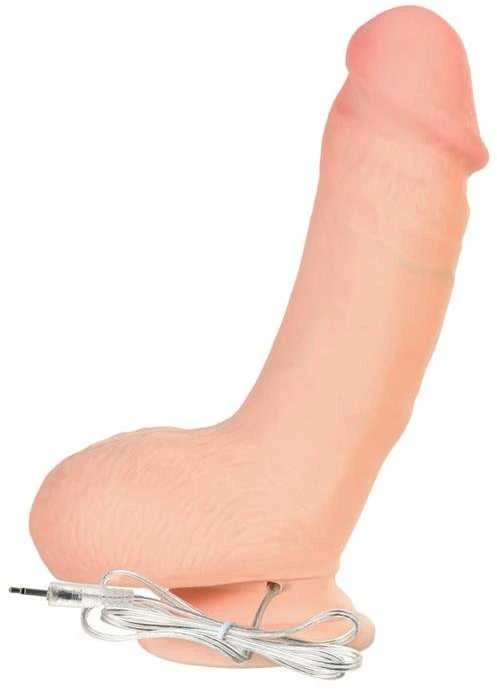 Toyfa RealStick Elite, Gerard vibratorius, TPR, minkštimas, 18,5 cm