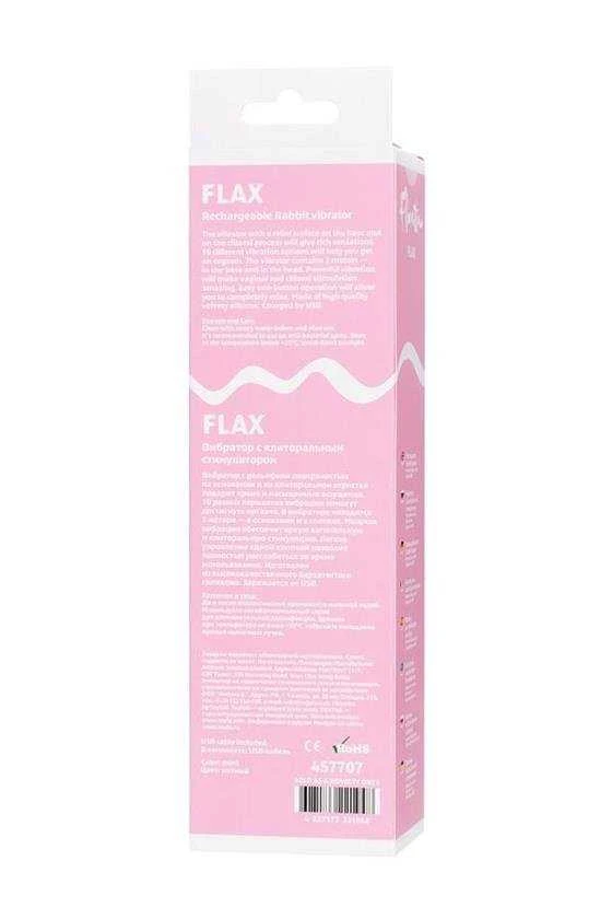 Toyfa Atpalaiduojantis vibratorius su klitorio stimuliacija Flovetta Flax, silikoninis, mėtinis, 17,5 cm