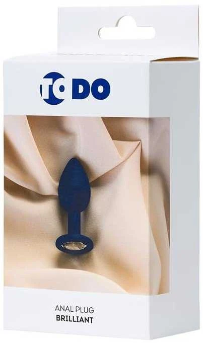 Toyfa Mėlyna ToDo Brilliant Mėlyna Anal Plug
