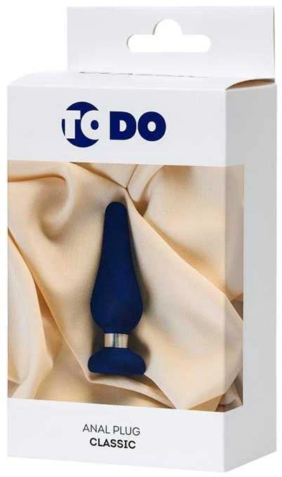 Toyfa ToDo Classic Mėlyna Anal Plug M