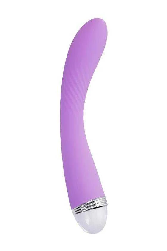 Vibrator Flovetta by Toyfa Lantana, silicone, violetinė, 22 cm