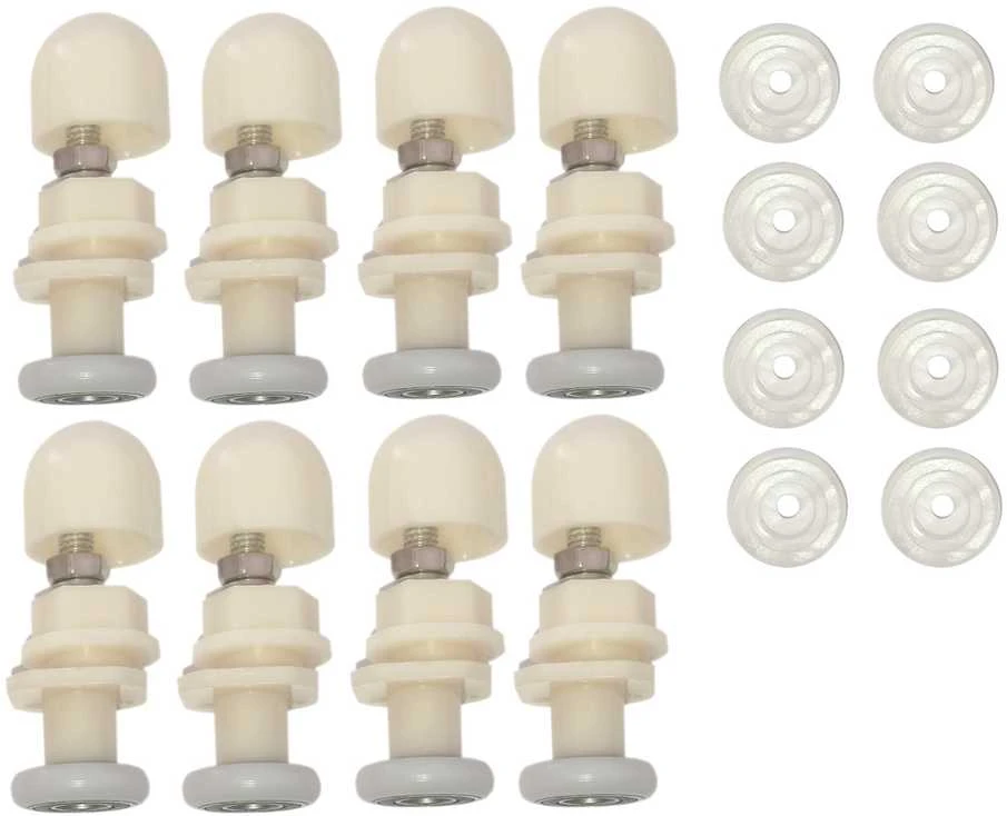 Etovis Mažųjų ratukų komplektas dušo kabinos durims, 19mm (150032)