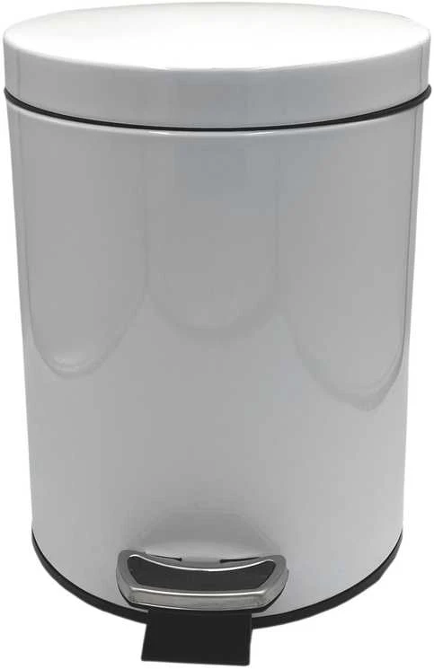 Etovis Šiukšlinė MD-0043 BALTA, 5 L apvali (310134)