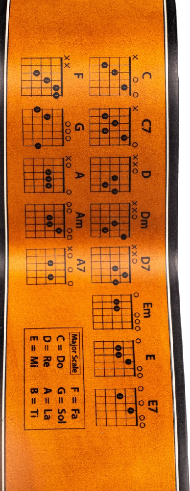 Akustinė gitara 3/4 Kazuki AKZ-ED-PMR36-BK