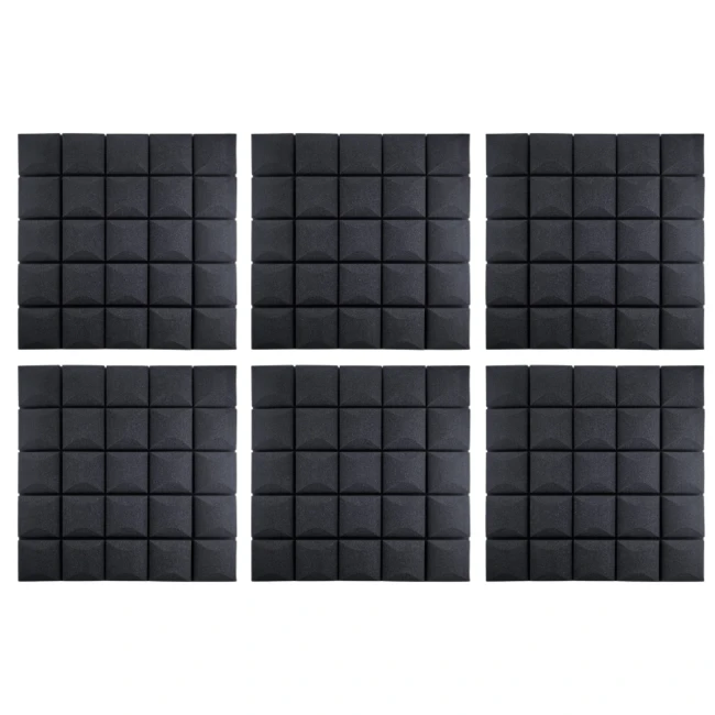 Akustinis porolonas DNA AM5 BK 50×50 cm (6 vnt.)