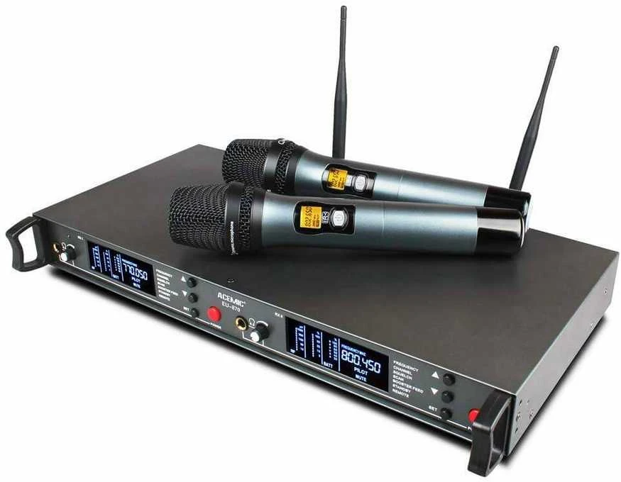 Bevielių mikrofonų komplektas Acemic EU-870