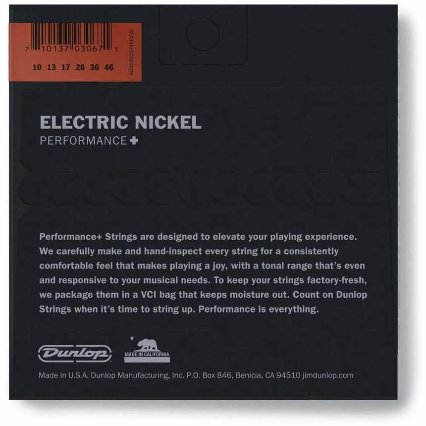 Dunlop DEN1046 Electric Nickel 10-46