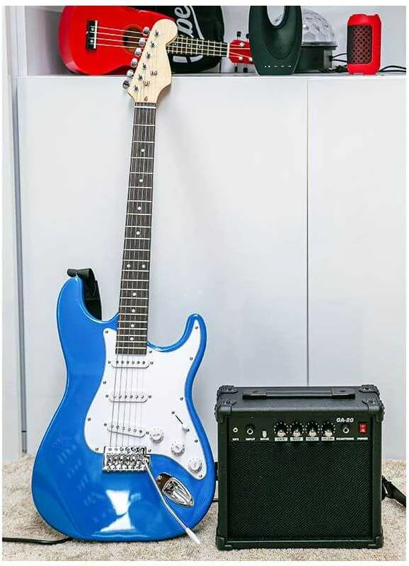 Elektrinės gitaros komplektas NN EG SET-B