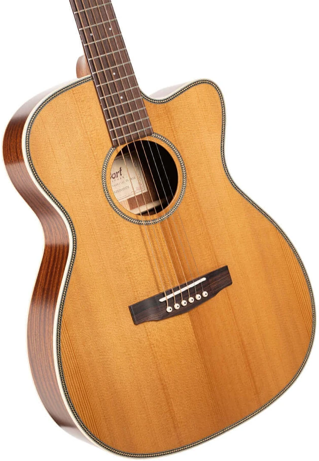 Elektro-akustinė gitara Cort Essence OC4 NSG