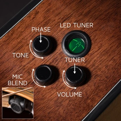 Elektro-akustinė gitara Cort Gold-A6 Bocote
