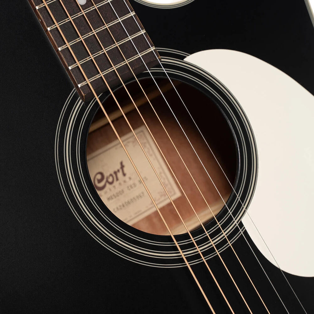 Elektro-akustinė gitara Cort MR500F-CED BKS