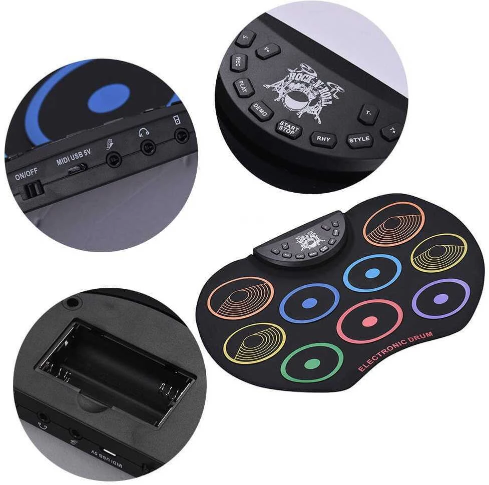 Elektroninis mušamųjų komplektas Roll Up Kera Audio G766