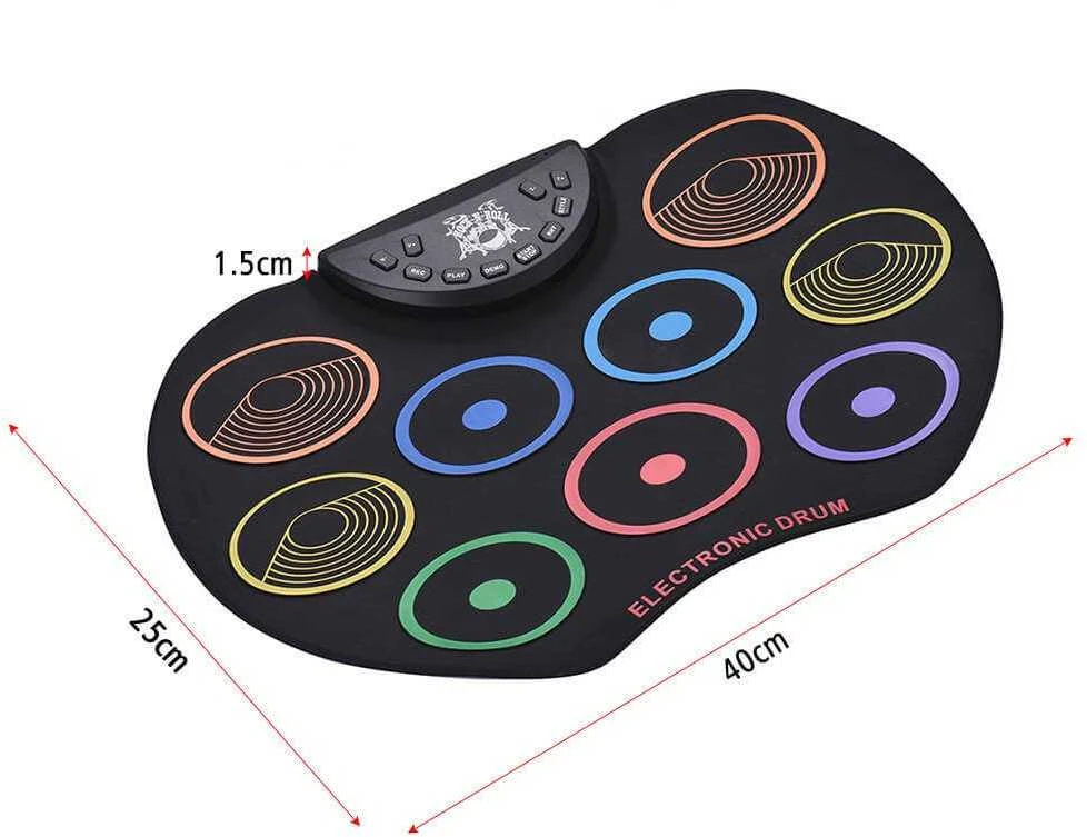 Elektroninis mušamųjų komplektas Roll Up Kera Audio G766