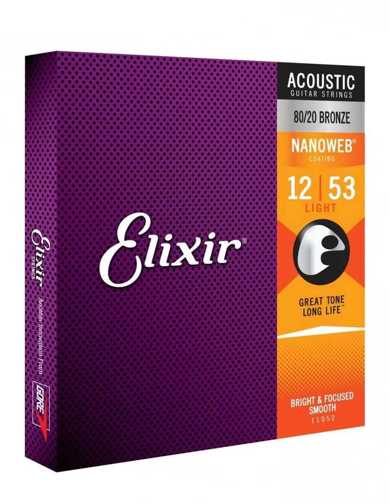 Elixir Eliksyras 11052 Nanoweb 80/20 Bronze 12-53