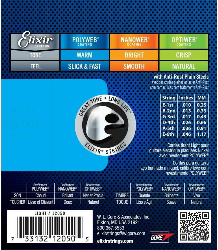 Elixir Eliksyras 12050 Polyweb Light 10-46
