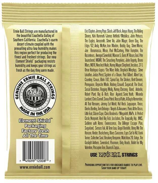 Ernie Ball Earthwood Rock and Blues P02008 10-52 80/20 Bronze