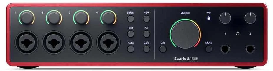 Focusrite Scarlett 18i16 4th Gen