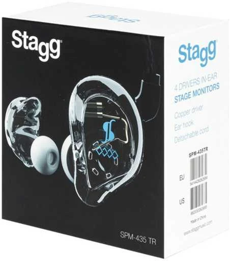 į ausis įkišamos ausinės Stagg SPM-435 TR