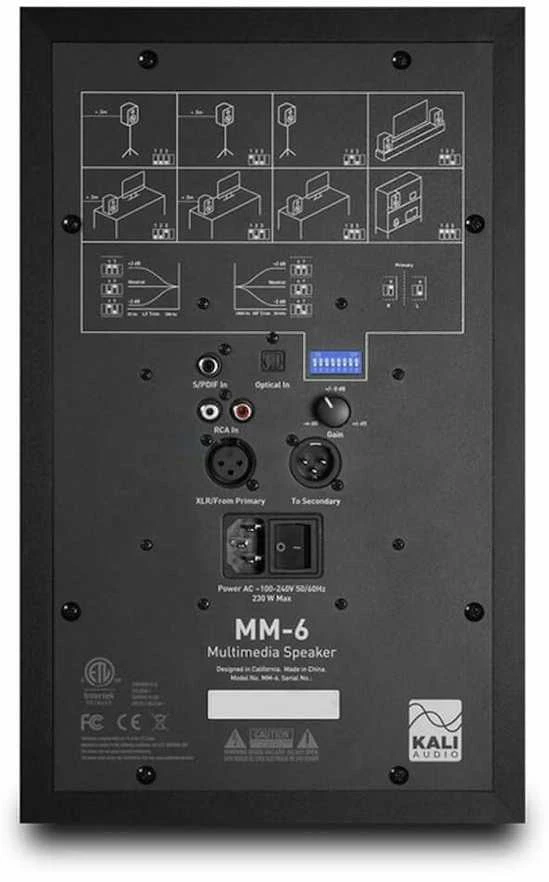 Kali Audio Studijinės kolonėlės Kali MM-6 Multimedia