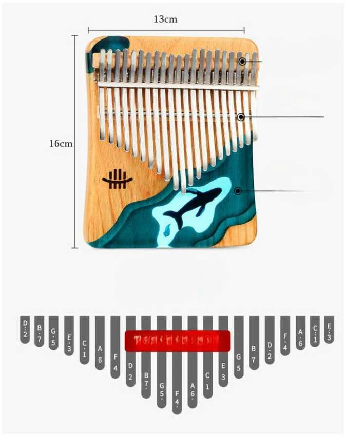 Kalimba Hluru KWD21