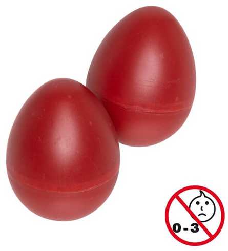 Kiaušinio formos barškučiai Stagg EGG-2 RD (2 vnt.)