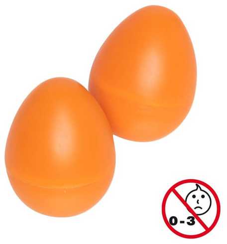 Kiaušinio formos barškučiai Stagg EGG-2 OR (2 vnt.)