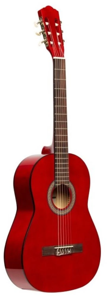 Klasikinė gitara Stagg SCL50-Raudonas (4/4)