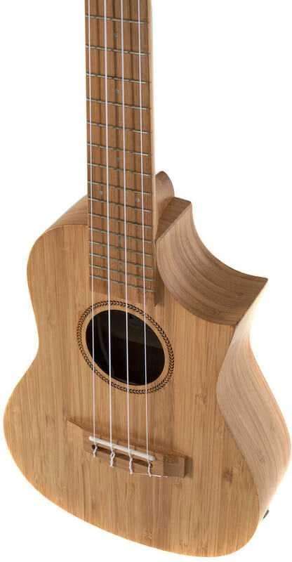 Koncertinė ukulelė su įgarsinimu Gewa BAMBOO E-A Concert
