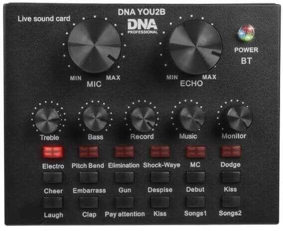 Kondensatorinio mikrofono komplektas DNA YOU2B