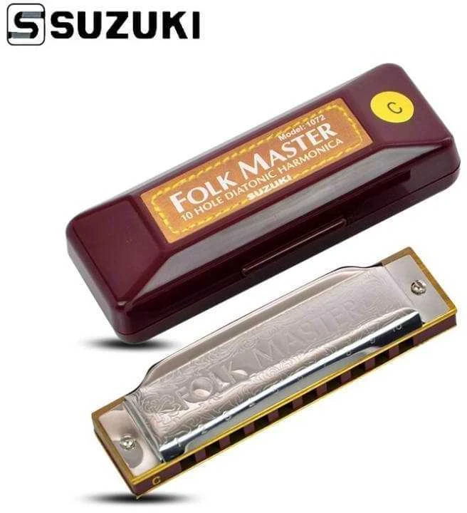 Lūpinė armonikėlė Suzuki Folk Master 1072 Ab