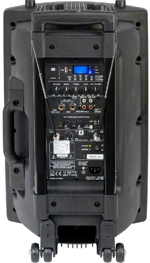 Nešiojama kolonėlė Ibiza PORT12VHF-BT (350W)