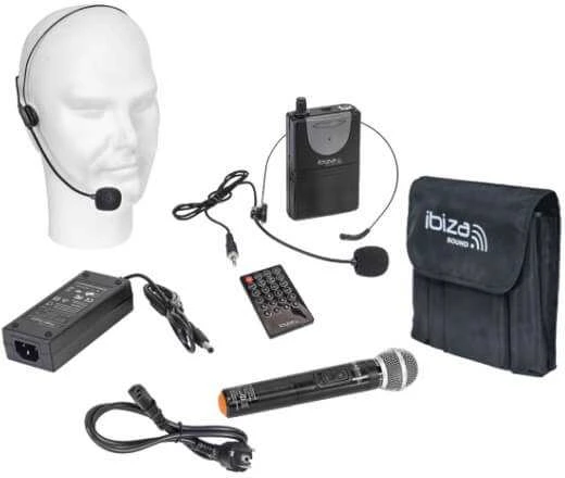 Nešiojama kolonėlė Ibiza PORT15VHF-MKII (400W)