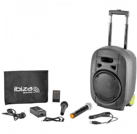Nešiojama kolonėlė Ibiza PORT8VHF-MKII-TWS (200W)