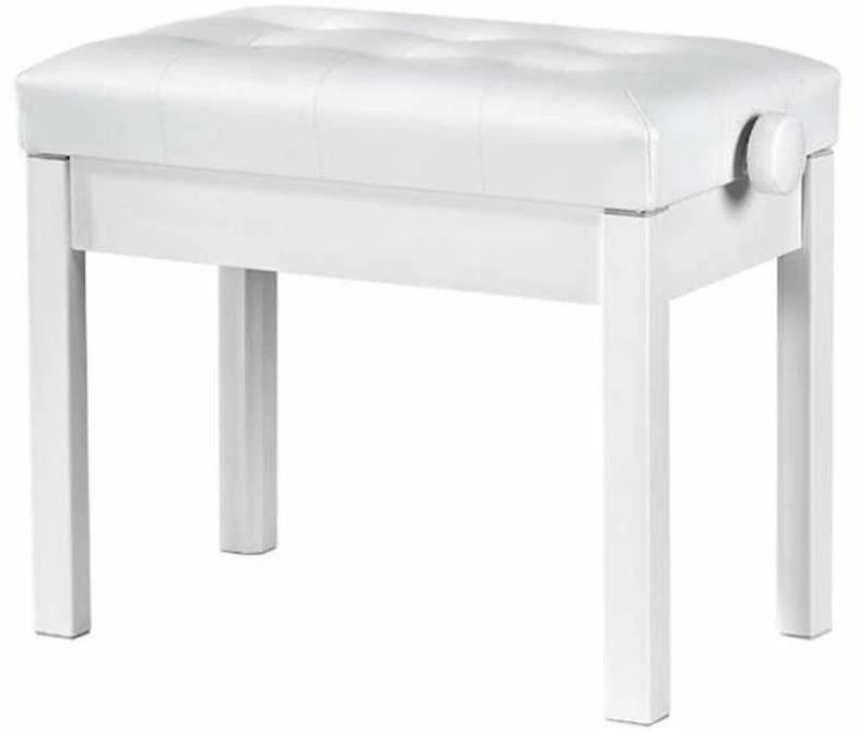 Pianino kėdė KALINE BA-212-WH