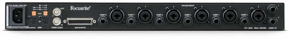 Priešstiprintuvas Focusrite Clarett+ OctoPre