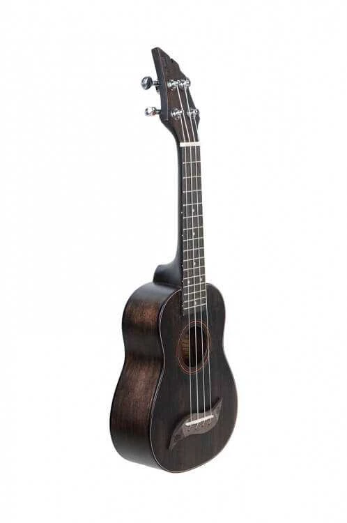 Soprano ukulelė Flycat Wave W10S BK