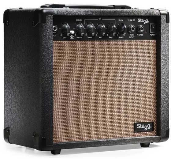 Stiprintuvas akustinei gitarai Stagg 20AADREU 20W