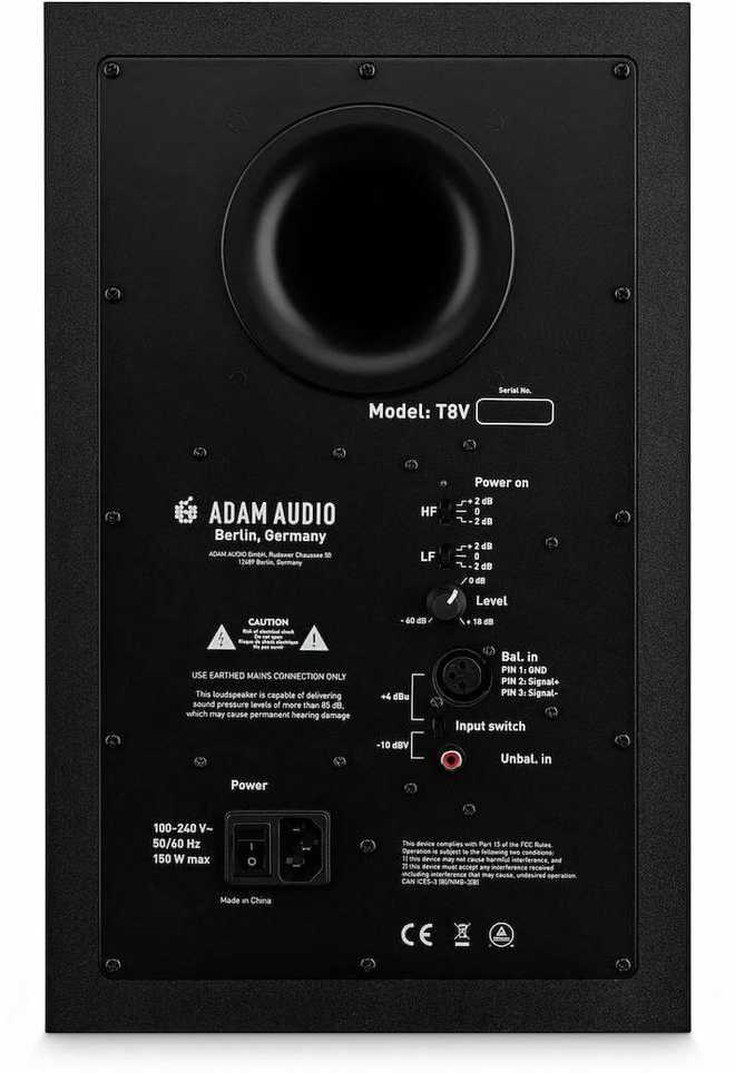 Studijinės kolonėlės Adam Audio T8V