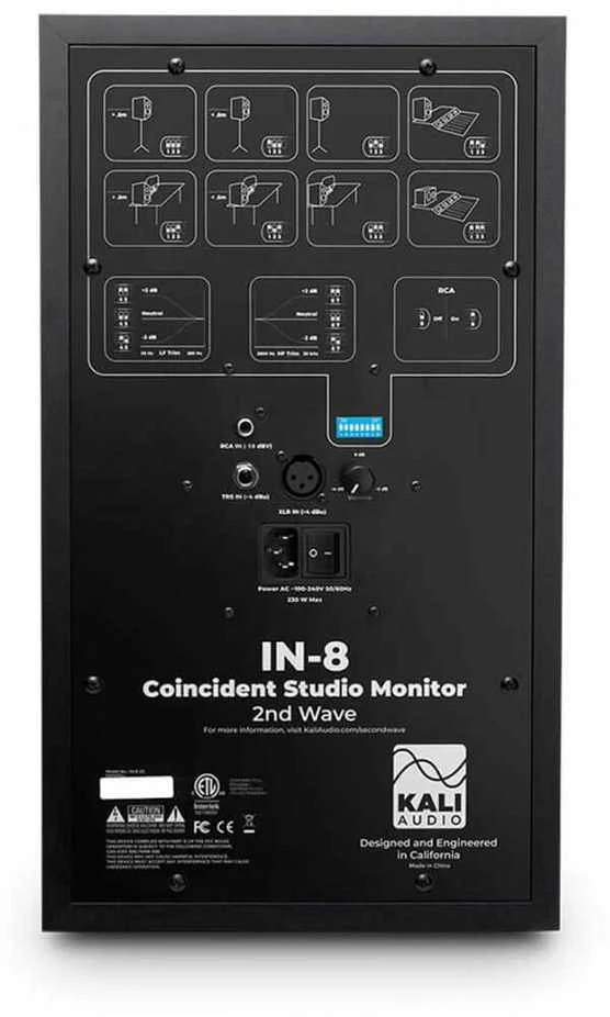 Studijinės kolonėlės Kali Audio IN-8 2nd