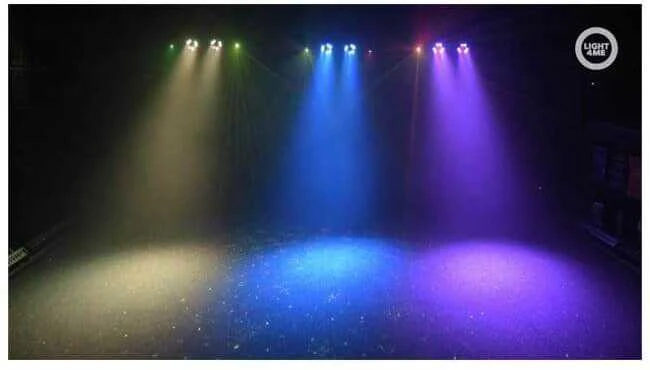 Šviesos efektų komplektas LIGHT4ME T-BAR PAR LASER