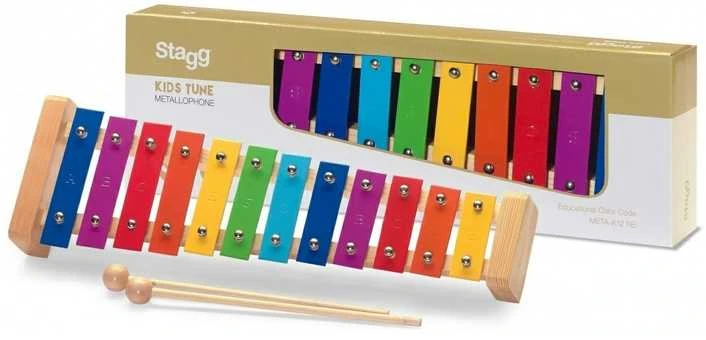 Vaikiškas metalofonas Stagg META-K12 RB