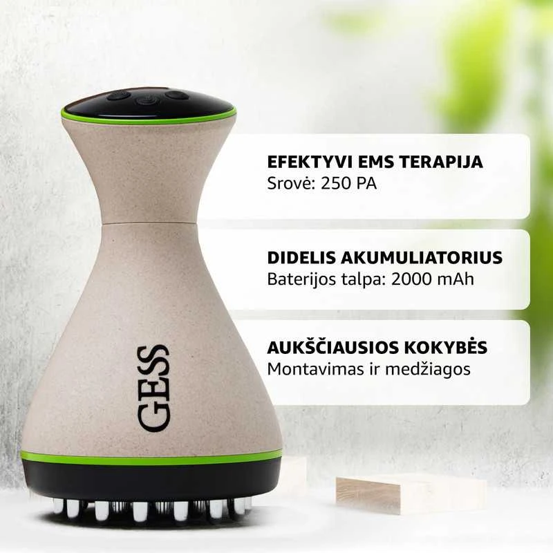 GESS, Mio, Vibro masažuoklis, EMS,