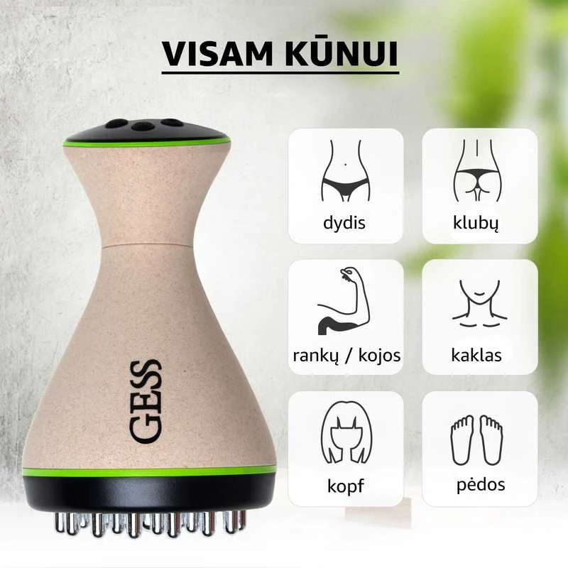 GESS, Mio, Vibro masažuoklis, EMS,