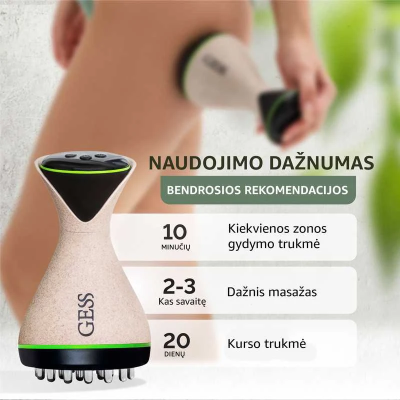 GESS, Mio, Vibro masažuoklis, EMS,