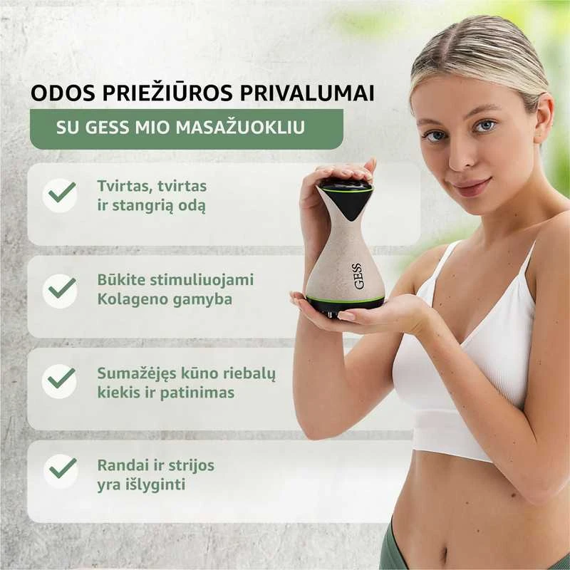 GESS, Mio, Vibro masažuoklis, EMS,