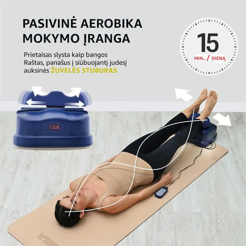 GESS NEO, Chi Massager, Chi Machine, nugaros stimuliatorius
